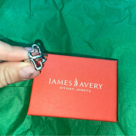 Jewelry James Avery Double Heart Ring Poshmark